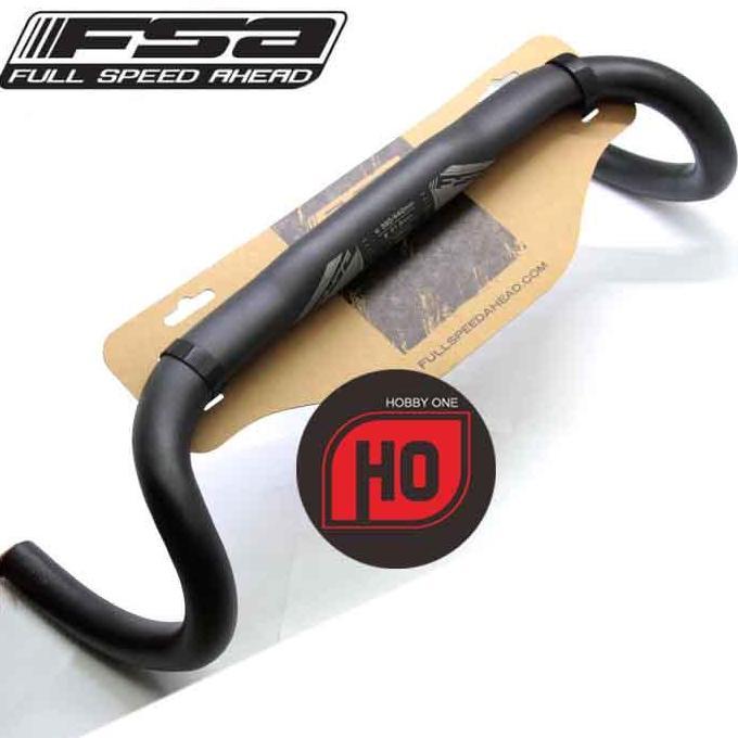 FSA ADVENTURE COMPACT ALLOY BLACK DARK GREY Gravel Cyclocross Handlebar Dropbar