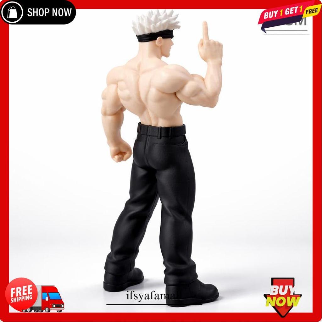Figure Karakter Gojo Satoru Muscle Jujutsu Kaisen 3D Print  Miniature Mainan Anak Pajangan Pla+ Kole