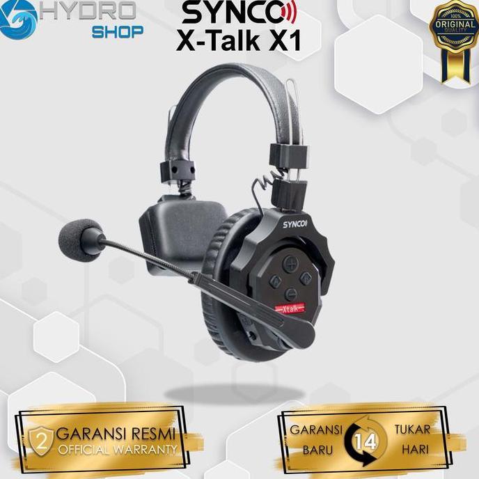 TERLARIS SYNCO X-TALK X1 WIRELESS INTERCOM SINGLE-EAR HEADSET / SYNCO X TALK X1 / SYNCO X1