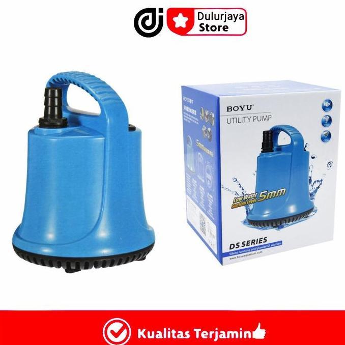 POMPA AIR CELUP MINI PENYEDOT BANJIR KOLAM SIRKULASI WATER PUMP DS1500 READY