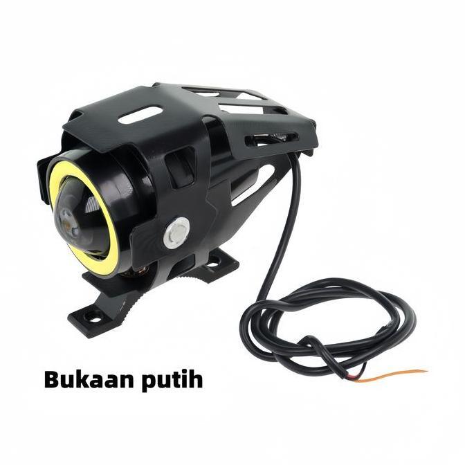 [MOGAI]LAMPU SOROT LED SEPEDA MOTOR LED  LAMPU TALI LED CREE U7 ANGEL DAN DEVIL EYE ASLI