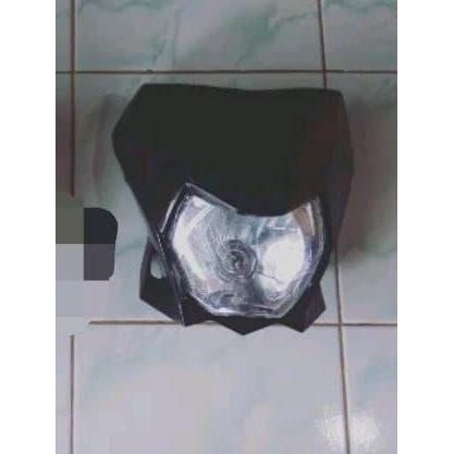 HEADLAMP REFLEKTOR BATOK LAMPU KLX BF DTRACKER BF SET ORIGINAL 2 HEMAT