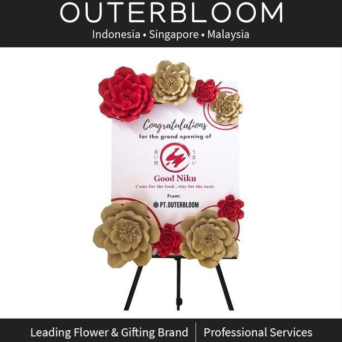 Papan Bunga Kertas - Penelope Paper Flower Board