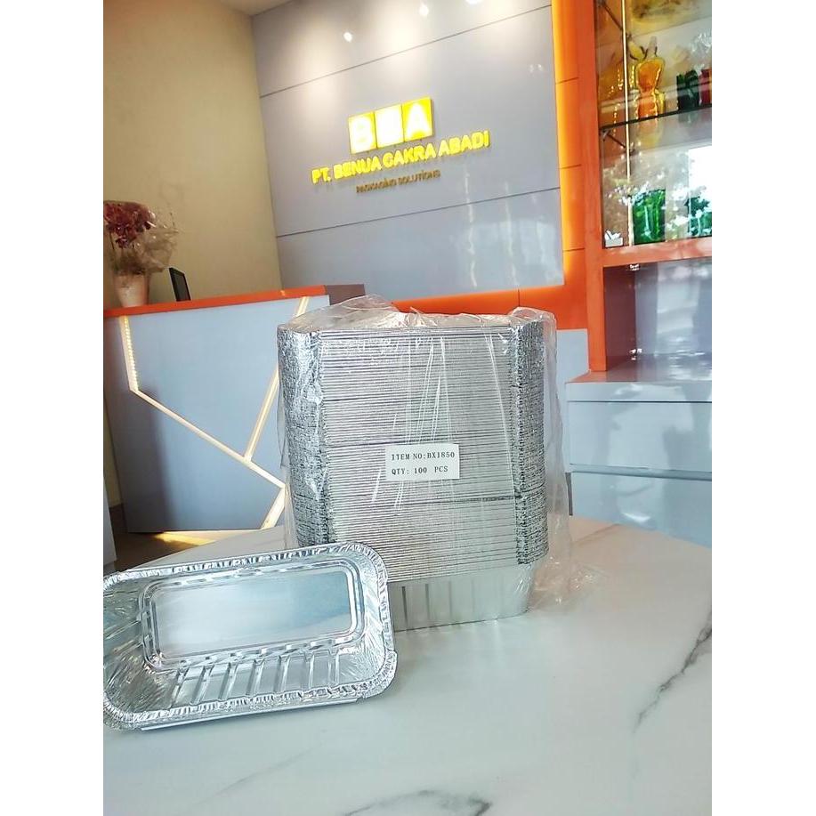 ALUMINIUM VOIL TRAY BX-1850 / BX 1850 ISI 100 PCS
