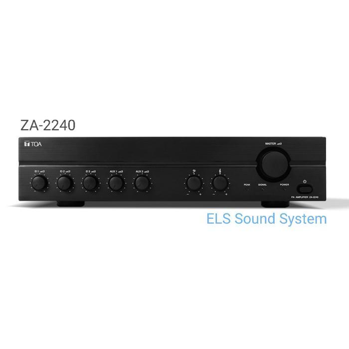AMPLIFIER TOA ZA-2240 AMPLIFIER TOA 240 WATT ORIGINAL DAN TERPERCAYA