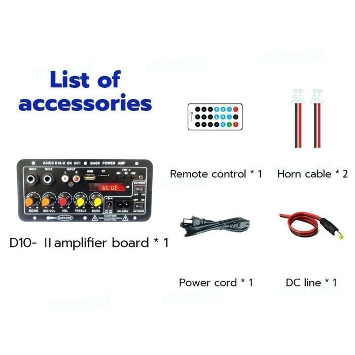AMPLIFIER BLUETOOTH 2000W SUPER BASS 12V 24V 220V MODUL POWER AMPLIFIER UNTUK SPEAKER AKTIF BASS MAN