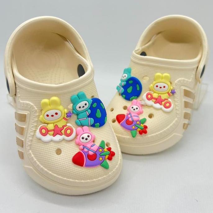Inkayni 1055-1 Sandal Anak Perempuan Sandal Baim Karet Anak Cewek Lentur Ringan Merek Inkayni Ukuran