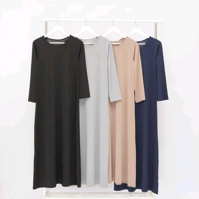 Inner Gamis Lengan Panjang / Dress Inner Lengan Panjang Allshop