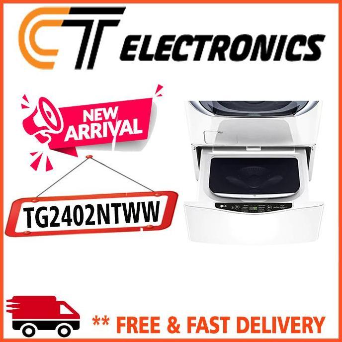 LG TG2402NTWW MINI WASH TWIN WASH 2 KG TG-2402NTWW TG-2402 TG2402