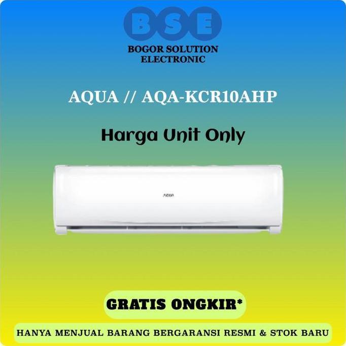Ac Murah 1 Pk Promo Ac Aqua 1 Pk AQA-KCR10AHP | KCR10AHP 1PK AC Aqua