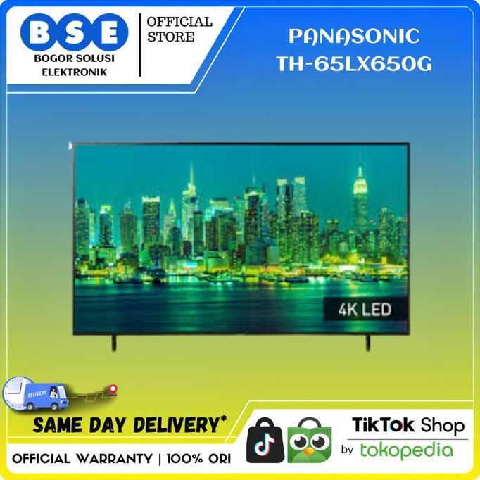 TV Android 65 Inch Android 11 Panasonic TH-65LX650G 4K Panasonic 65"