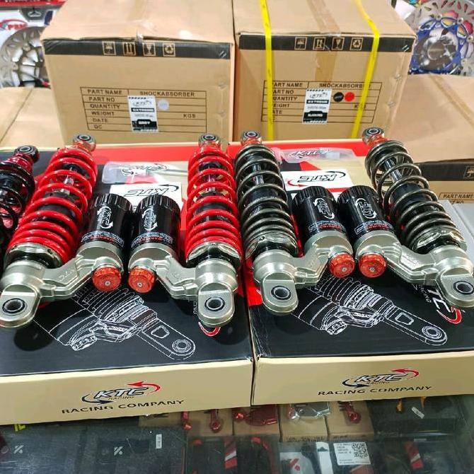 shock ktc extreme tabung atas black series 320mm universal dual shock
