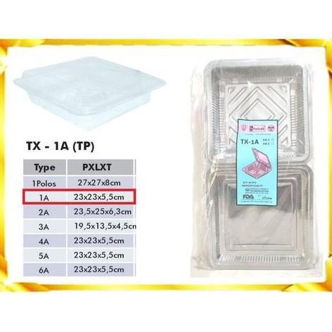 Mika Kue Tx-1A Gajah - Mika Box Tx 1A - Isi 50 Pcs