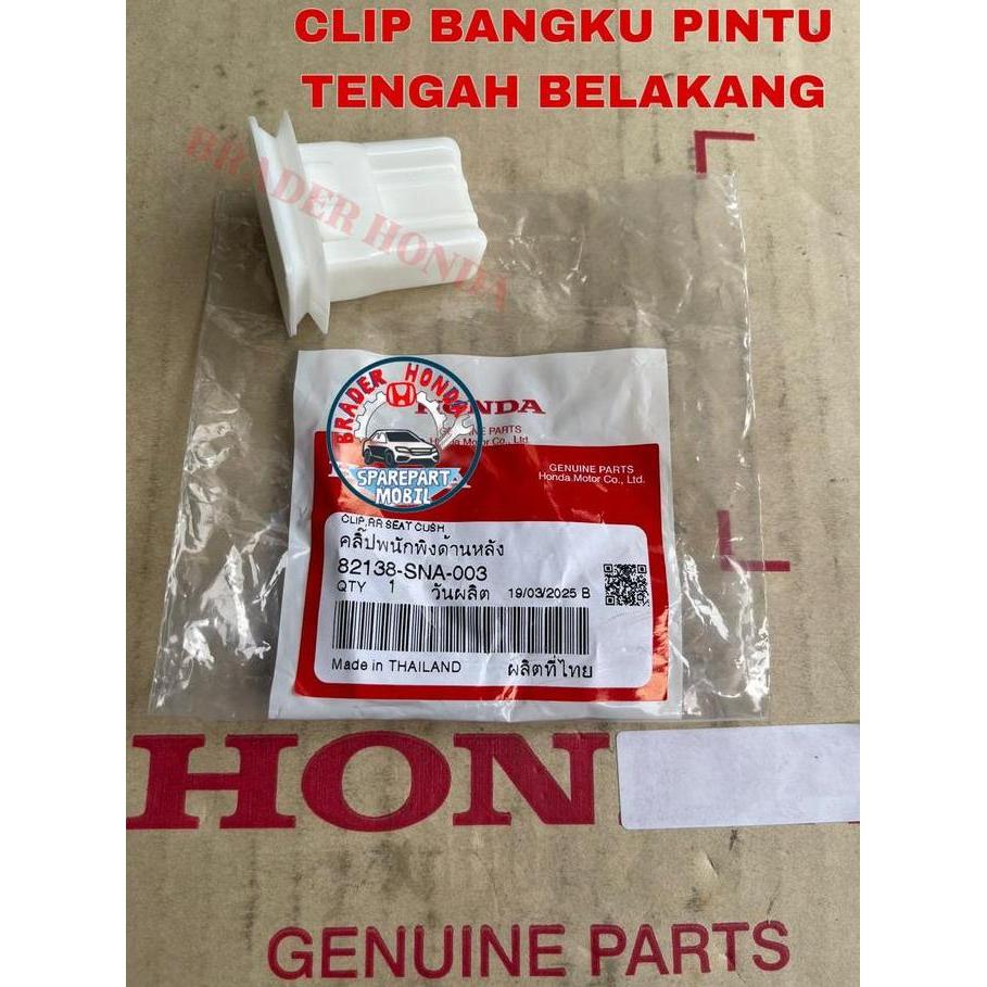 CLIP KURSI JOK TENGAH PINTU MID SEAT CUSHION BRIO CKD CBU SATYA TYPE E S RS WRV DG4 CRZ 2012 2013 20