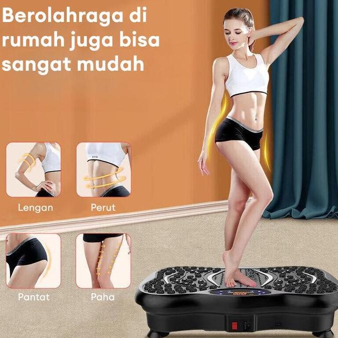 Alwibarjah67 - Alat Pijat Elektrik Seluruh Tubuh Kaki Perut Punggung Mesin Getar Kebugaran Papan Ola