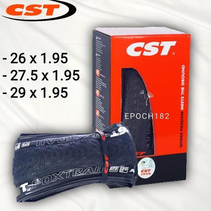 Ban Luar Sepeda CST Foxtrail 26 x 1.95, 27.5 x 1.95 & 29 x 1.95 Ultralight Kevlar Diskon