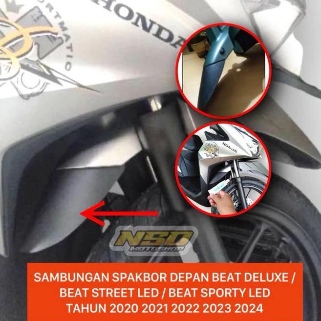 AKSESORIS BEAT DELUXE SAMBUNGAN SPAKBOR BEAT DELUXE BEAT LED BEAT STREET LED BEAT FI TERBATAS