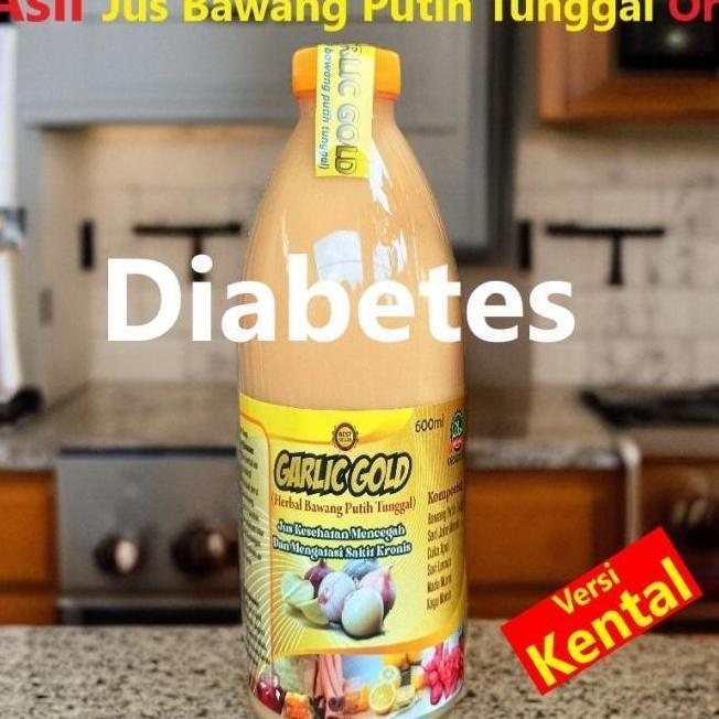 Garlic Jus Bawang Putih Tunggal Tanpa Madu ( Diabetes ) TM