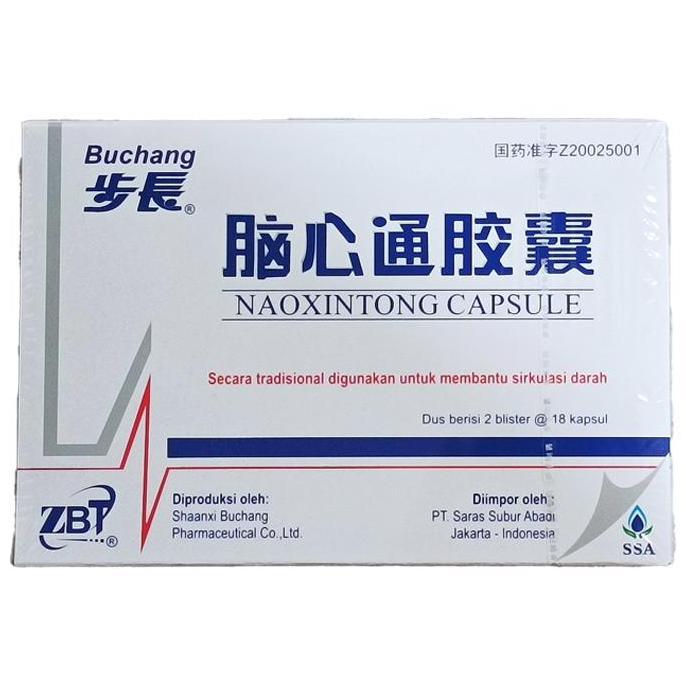 asli Buchang naoxintong capsule/obat herbal stroke, jantung,kolesterol