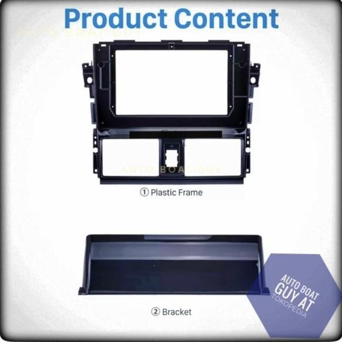 Promo Frame Headunit Vios Limo Gen 3 Gen3 Oem Style No Gap Android 10 Inch Cod