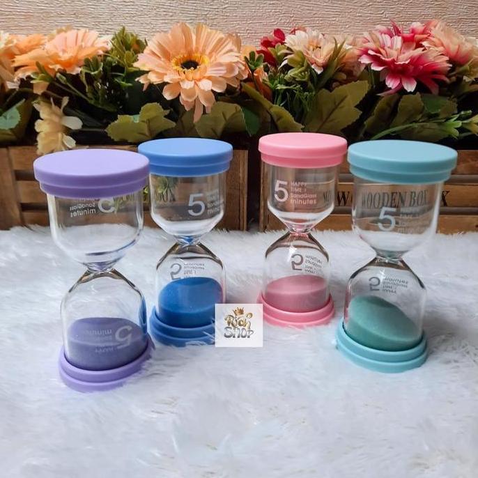 Jam Pasir 3 Menit Timer Hourglass Sand Clock ES