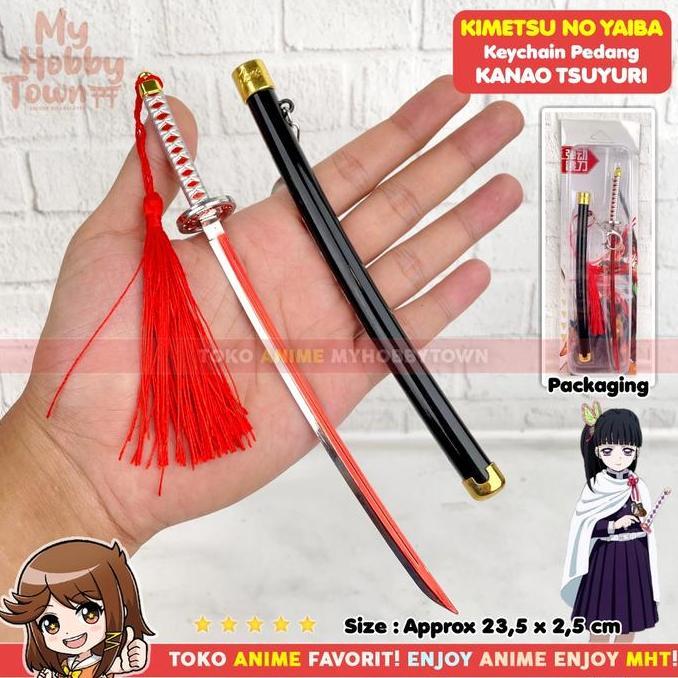 Gantungan Kunci Anime Kimetsu no Yaiba Pedang Kanao Nichirin