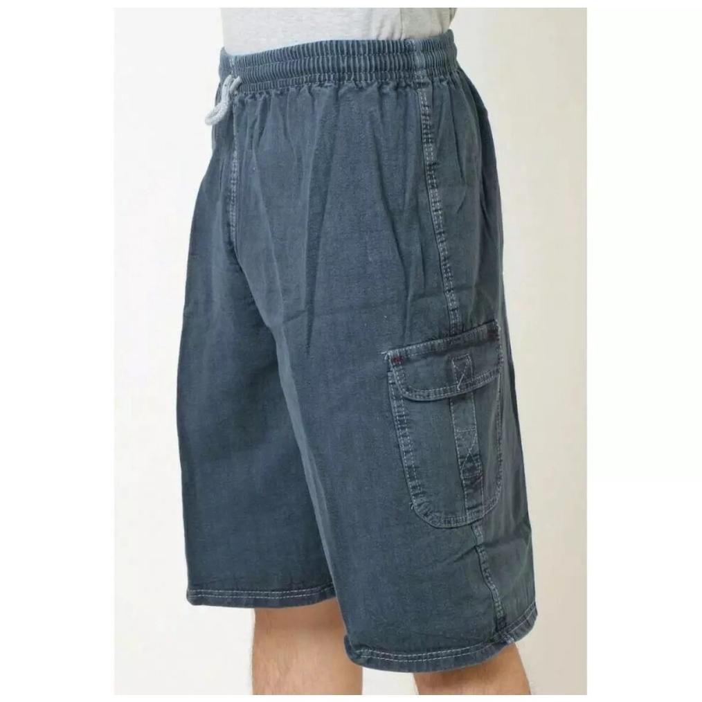 Value Pack Celana Kolor Pendek Cargo Semi Jeans / Celana Pendek Pria Dewasa Model Gembol Bahan Kanva