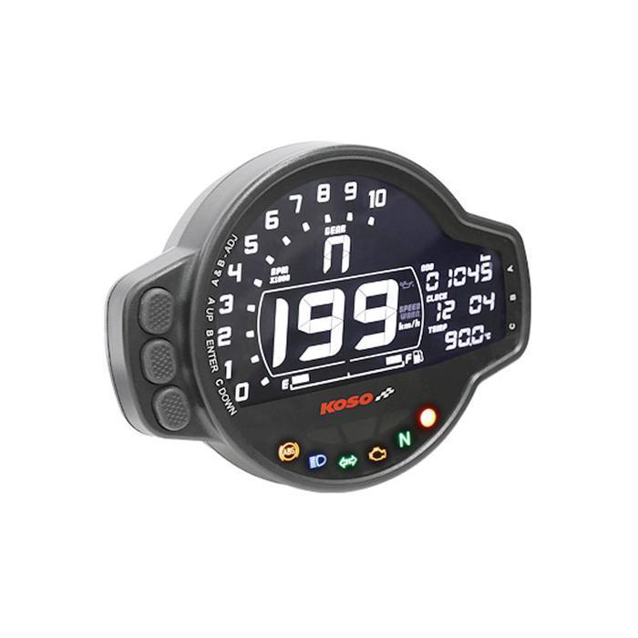 SPEEDOMETER KOSO DIGITAL LCD METER MS-01 UNIVERSAL ORIGINAL DAN TERPERCAYA