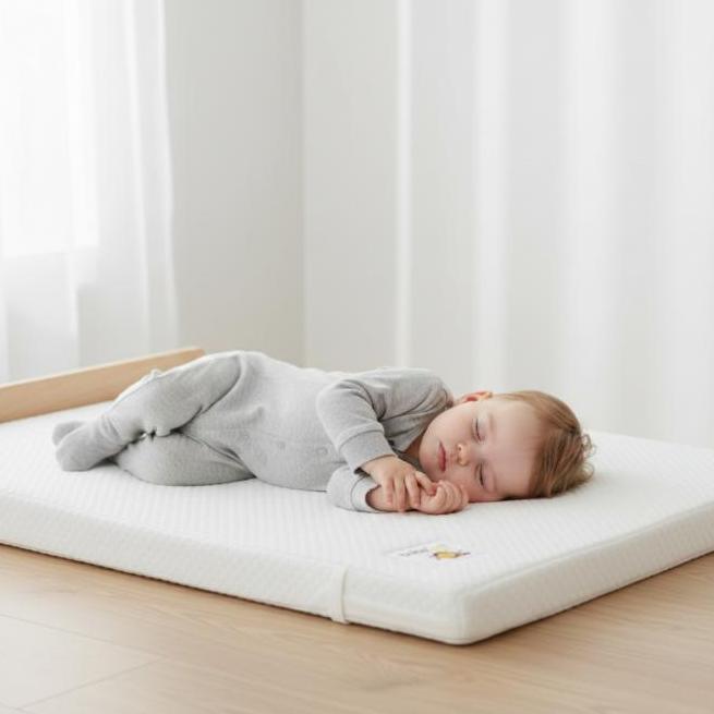 Promo Babybee Matras Bed 120 X 70 X 10 - Kasur Alas Tempat Tidur Bayi Latex Cod