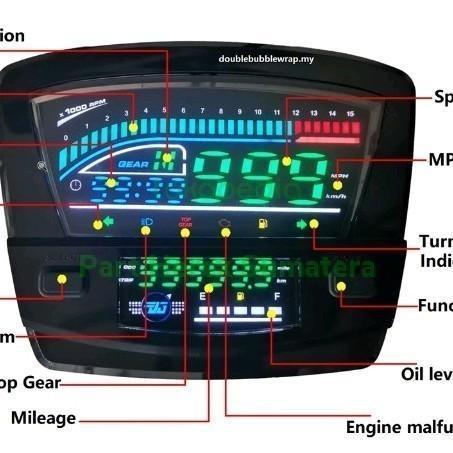 SPEEDOMETER DIGITAL ASTREA PRIMA STAR SPEDOMETER HONDA SPIDOMTER ORIGINAL DAN TERPERCAYA