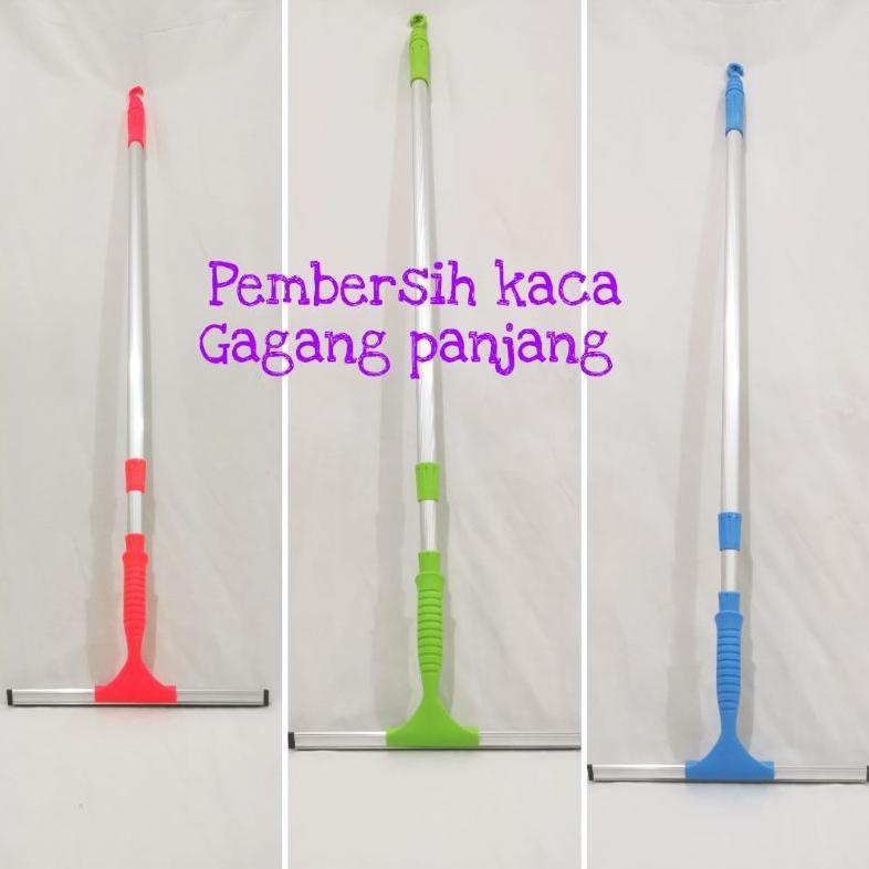 Hot Deals Alat Pembersih Kaca Teleskopik / Wiper Kaca /Pembersih Kaca Gagang Panjang