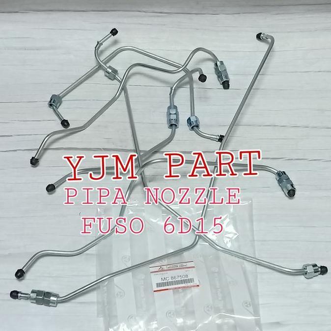 Pipa Nozzle Set Fuso 6D15 Pipa Nosel Fuso 6D15 1Set 6Pcs