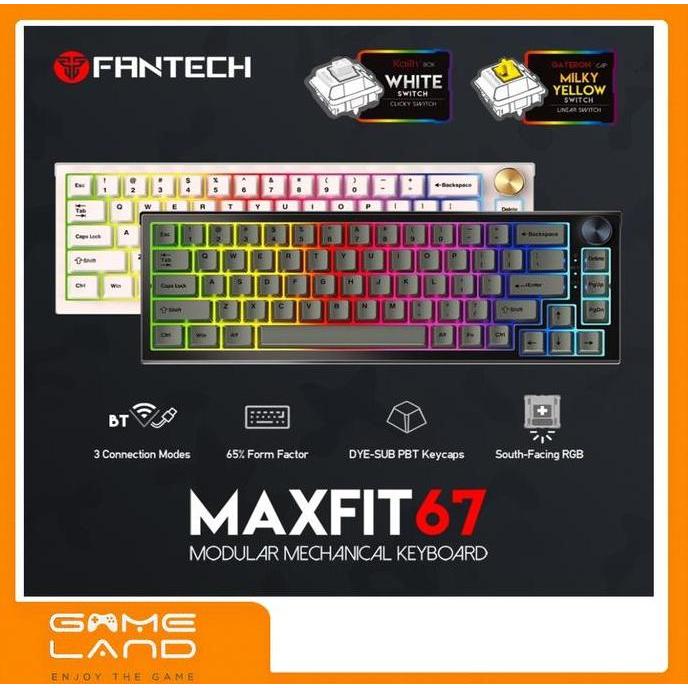 NEW Keyboard Mechanical Maxfit 67 Maxfit67 MK858 Fantech