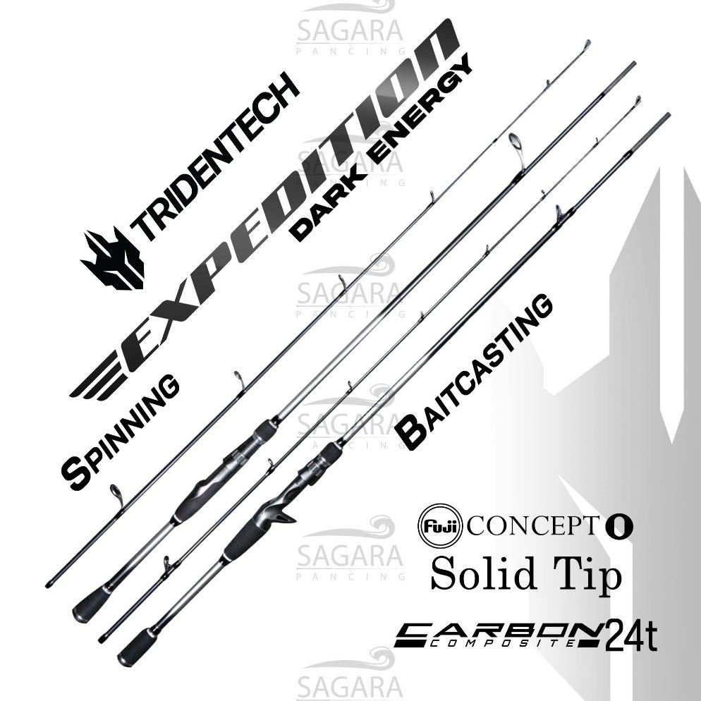 Joran Tridentech Expedition Dark Energy Top Solid Carbon | Joran UL | Joran Casting | Joran Light