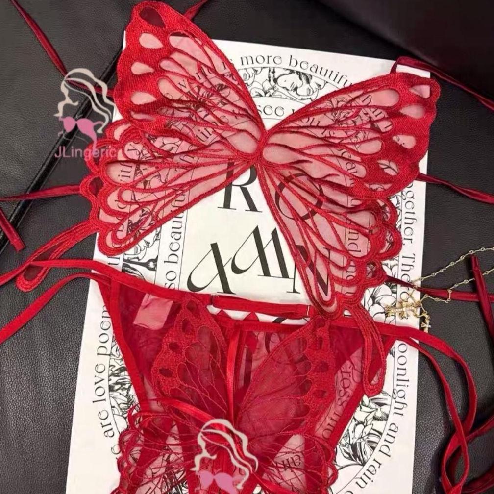 New Arrival Sexy Lingerie Bra Set Kupu Kupu Butterfly/ Set Bra / Bh Set Wanita Seksi / Bh Setelan Wa