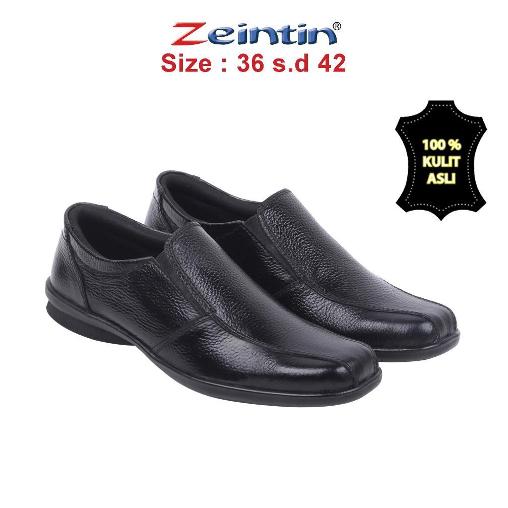 Grade Ori Zeintin - Sepatu Pantofel Wanita Sepatu Kerja Wanita Bahan Kulit Zeintin Bj