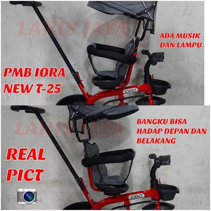 SEPEDA RODA TIGA IORA T 25 SEPEDA ANAK PMB IORA T25 TRICYCLE IORA T-25