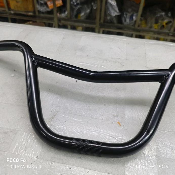 Stang BMX United ST-5410 22.2 Hitam Besi Model M untuk Sepeda BMX dengan Desain Klasik dan Kualitas 