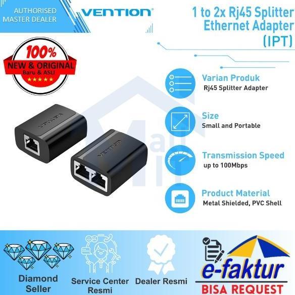 Vention Splitter Kabel LAN Splitter RJ45 Portable 100Mbps IPT