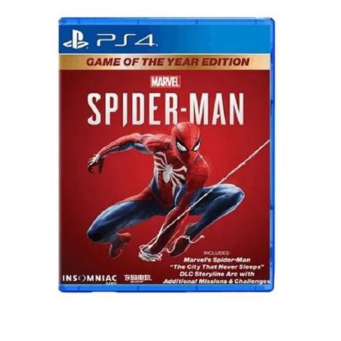 PS4 Marvels SpiderMan Game Of The Year Edition GOTY