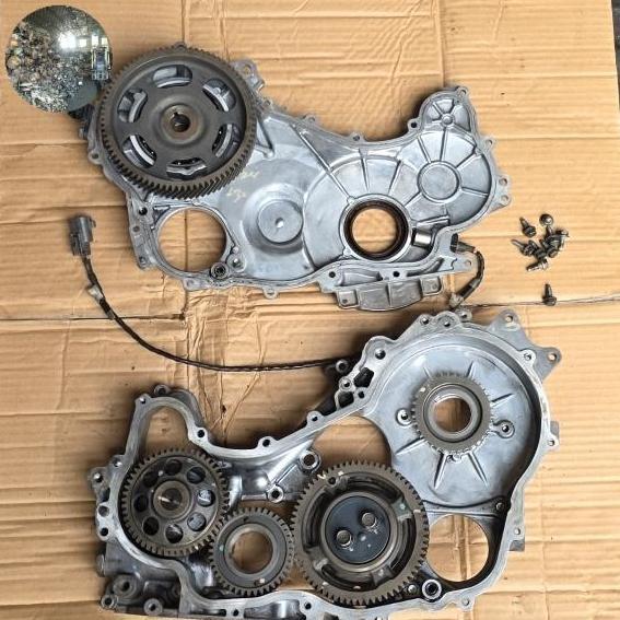 Cover Timing Gear Toyota Hilux 2Kd 2.500Cc Inova Kd Fortuner Vnt Pump Oil