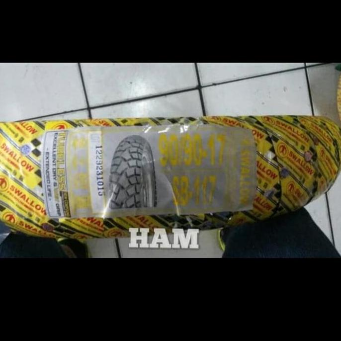 BAN LUAR 70 90 17 DAN 90 90 17 SB117 SB 117 SWALLOW SIAP KIRIM