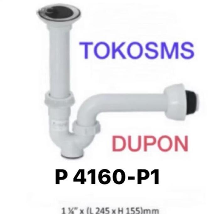 Murah Sifon Angsa Wastafel Afur Wastafel Plastik Sifon Dupon P4160-P1 Angsa Washtafel