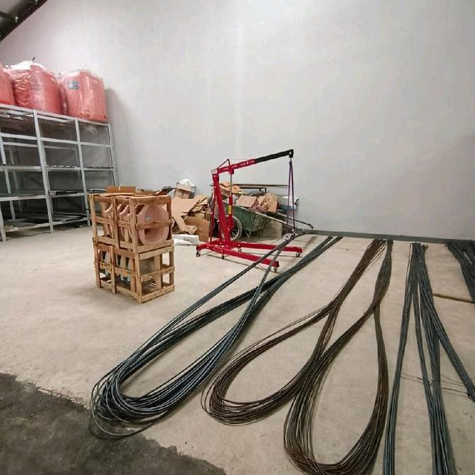 Murah Engine Crane / Shop Crane Caps 2 Ton