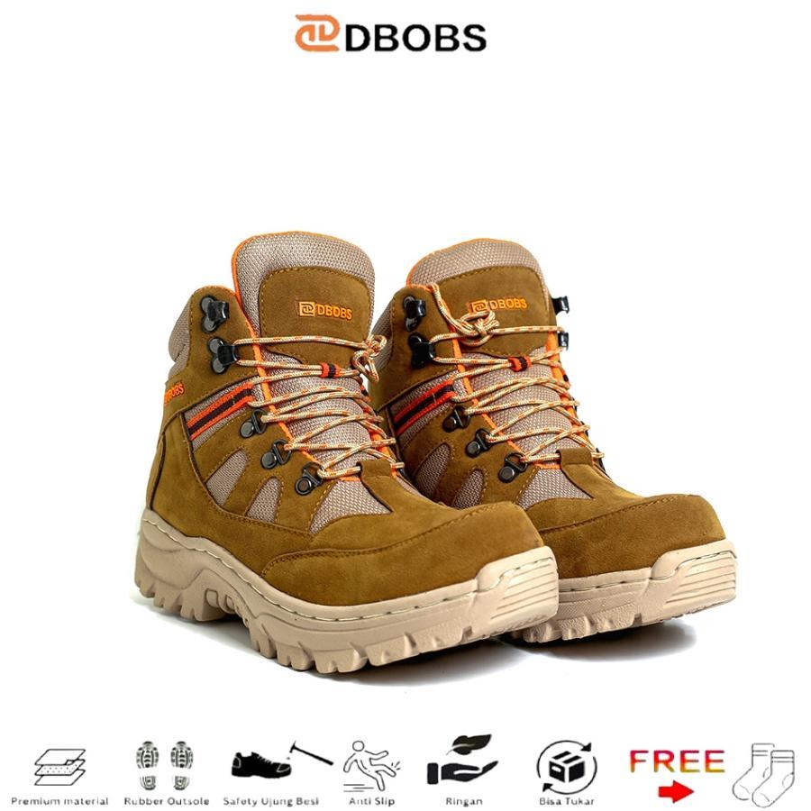 Exclusive Dbobs - Sepatu Safety  Pria / Wanita Boots High Premium Quality  Dbobs Lavender Foot Comfo