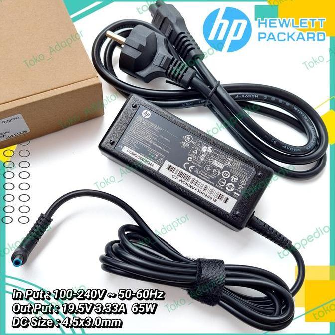 Charger Adaptor ORI Laptop HP 14s-dk1001au 14s-dk0023au 14s-dk0073au