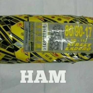 BAN LUAR 80 90 17 DAN 90 90 17 SB117 SB117 SWALLOW READY STOCK