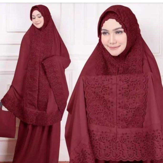 mukena fatimah khadijah