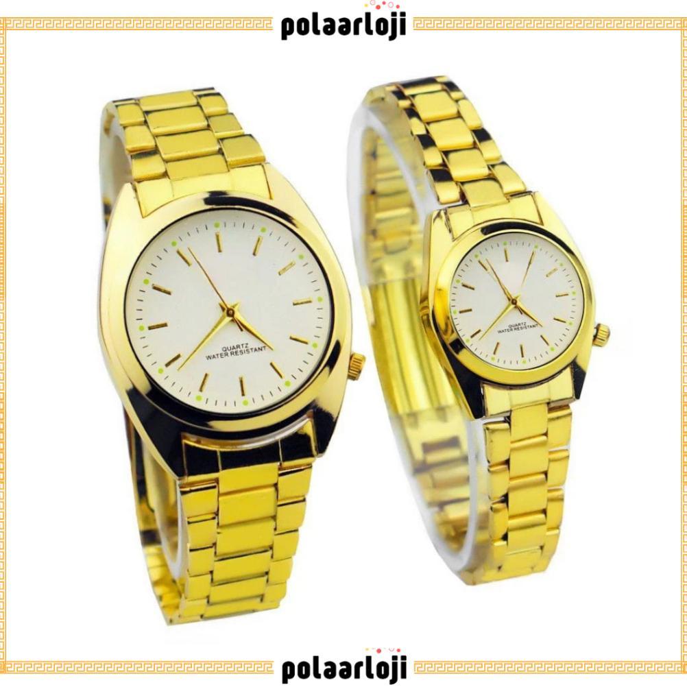 FAVORIT PA JAM TANGAN COUPLE MURAH 5 RANTAI PREMIUM GROSIR ARLOJI SK002