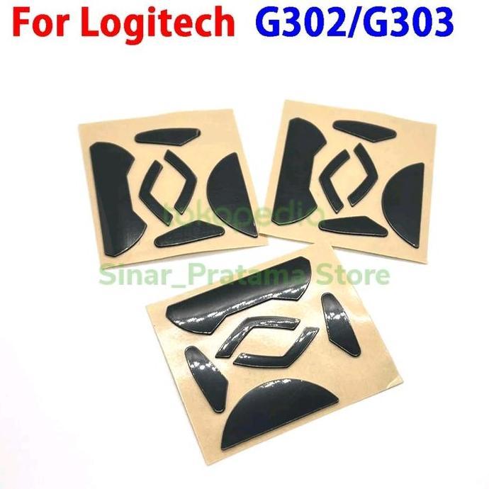 Mouse Feet Logitech G303 G302 Rubber Alas kaki High Quality